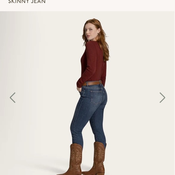 NWT Tecovas jeans size 30 skinny for boots - Picture 4 of 9